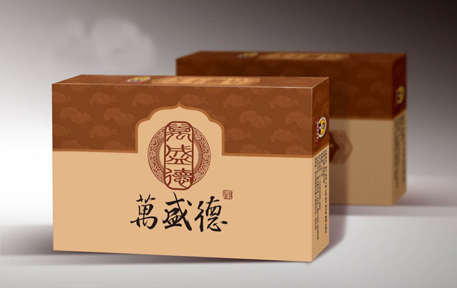 萬盛德老字號食品logo設(shè)計