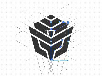 機(jī)械感強(qiáng)烈的logo草圖