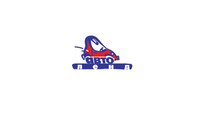 汽車用品標志設計共享：非常卡通的一種設計風格，藍色與紅色搭配！