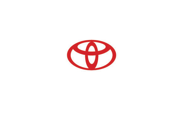以紅色為主色調(diào)的汽車標志設計