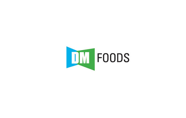 食品logo設(shè)計：logo整體以名稱為主要設(shè)計元素，對企業(yè)的品牌做了加粗的處理