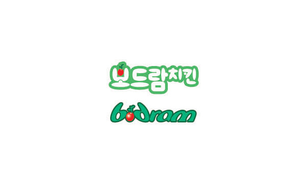 韓國的一個(gè)果汁的logo，logo整體選用可愛卡通的字體，大小的跳躍性，和顏色上的活潑搭配，整體給人輕快放松的感覺