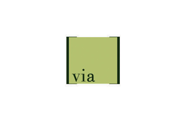 vialogo設(shè)計：綠色正方形方塊為元素
