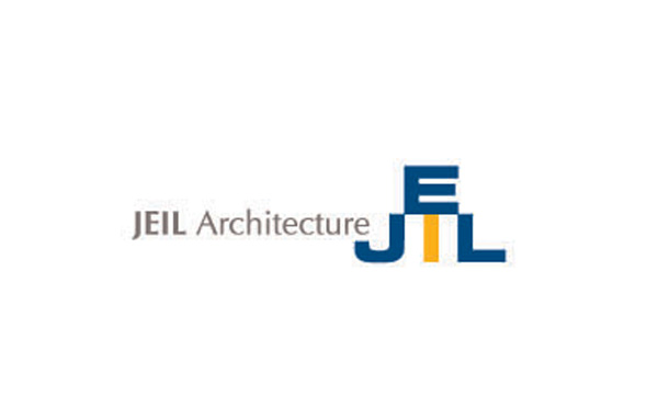 建筑logo設(shè)計：企業(yè)名稱4個字母，疊加羅列在一起