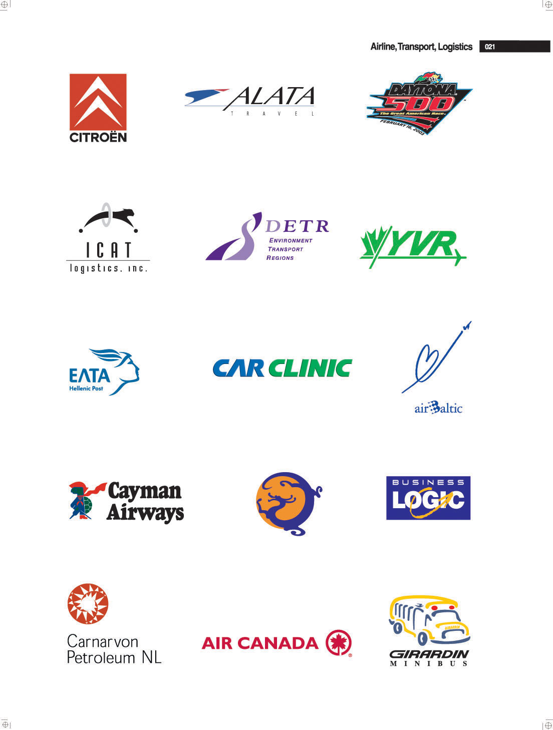 簡潔大氣的CARCLINIC字母為主的企業(yè)LOGO設(shè)計欣賞