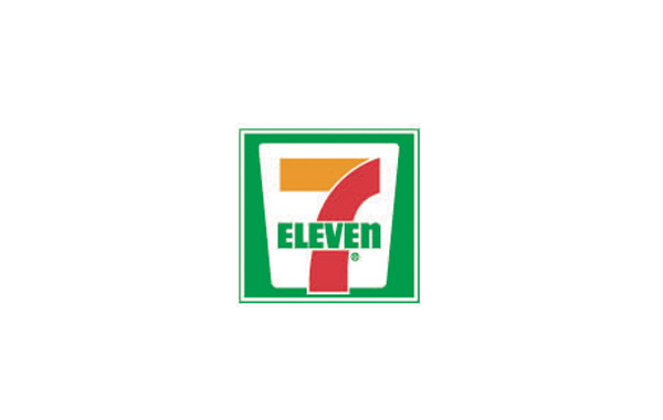 連鎖便利店logo設計：以數字7為主元素