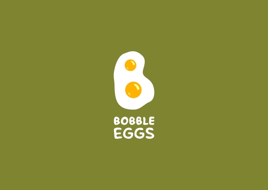 BOBBLEEGGS炒蛋LOGO設(shè)計