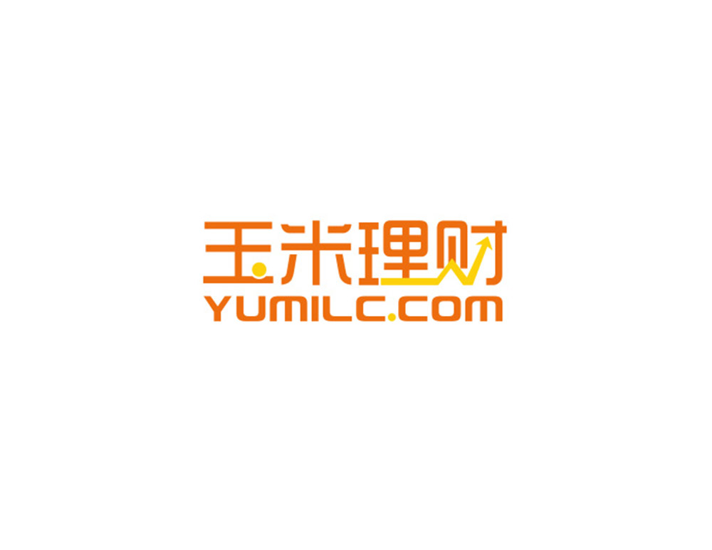 玉米理財(cái)LOGO設(shè)計(jì)，設(shè)計(jì)理念以上升的趨勢