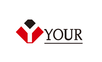 YOUR企業(yè)LOGO設(shè)計(jì)是以Y字母在菱形上的交叉而來(lái)