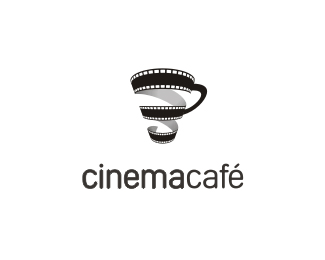 cinemacafe國外電影公司的LOGO設(shè)計創(chuàng)意