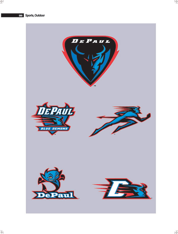 DEPAUL插畫藝術(shù)班LOGO設(shè)計