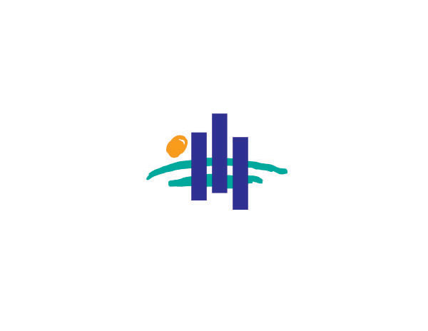以”川“字演變而來(lái)的景區(qū)LOGO設(shè)計(jì)