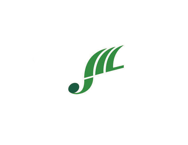 Y字母與飄動的造型相結合的標志設計