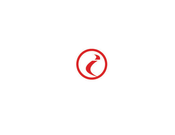 圓形正中間設(shè)計(jì)的i字母企業(yè)LOGO方案