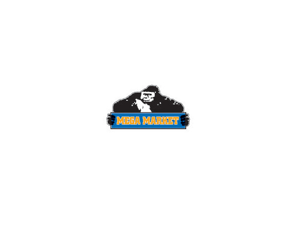 MEGA MARKET大猩猩游樂園LOGO設(shè)計(jì)