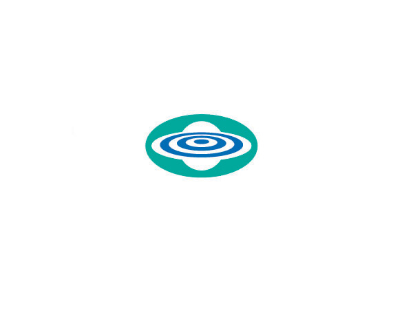橢圓形橫豎交叉，重疊logo設(shè)計(jì)