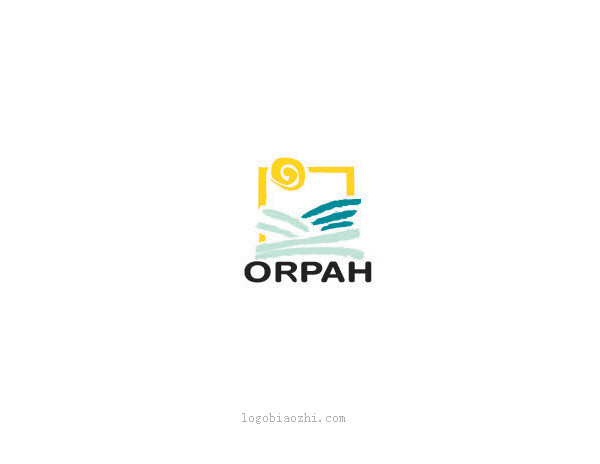 ORPAH太陽(yáng)與大海風(fēng)景畫(huà)標(biāo)志設(shè)計(jì)
