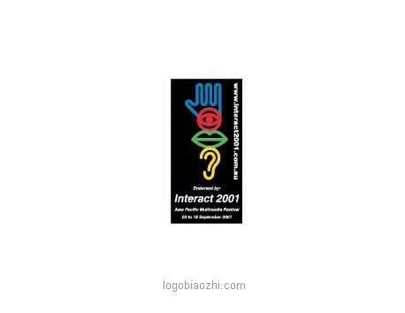 Interact2001面部整形博覽會標志