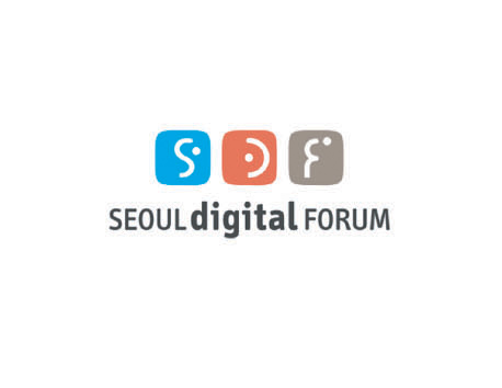 SDF字母與藍(lán)紅灰三色塊組合設(shè)計