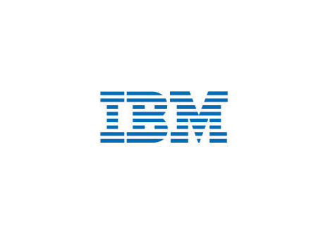 IBM標(biāo)志是用橫線巧妙破色