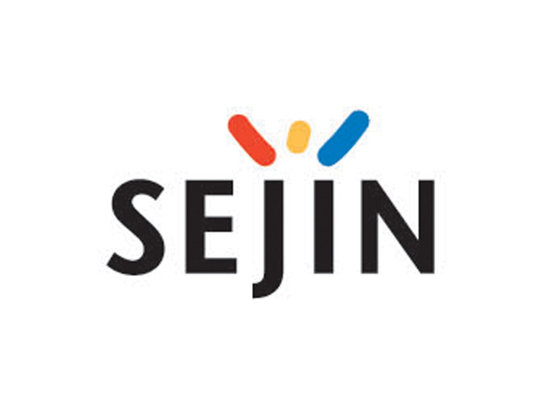 少兒培訓(xùn)LOGO設(shè)計(jì)SEJIN以J字母上方的圓點(diǎn)七妙設(shè)計(jì)為張開(kāi)雙臂的人物圖案，象征積極陽(yáng)光快樂(lè)。