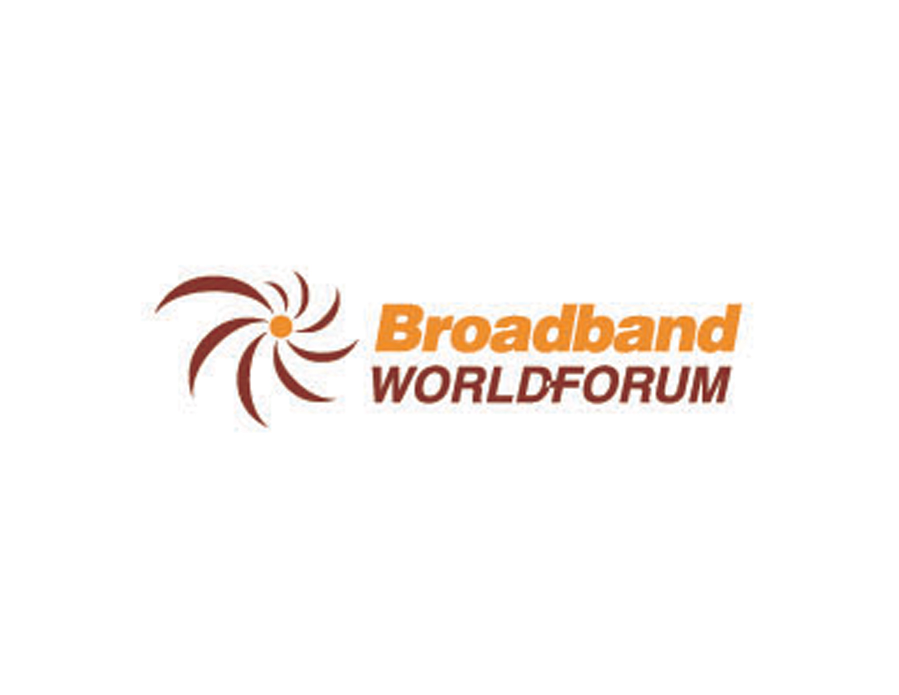 Broadband金融投資機構標志創(chuàng)意以旋轉的大風車構思
