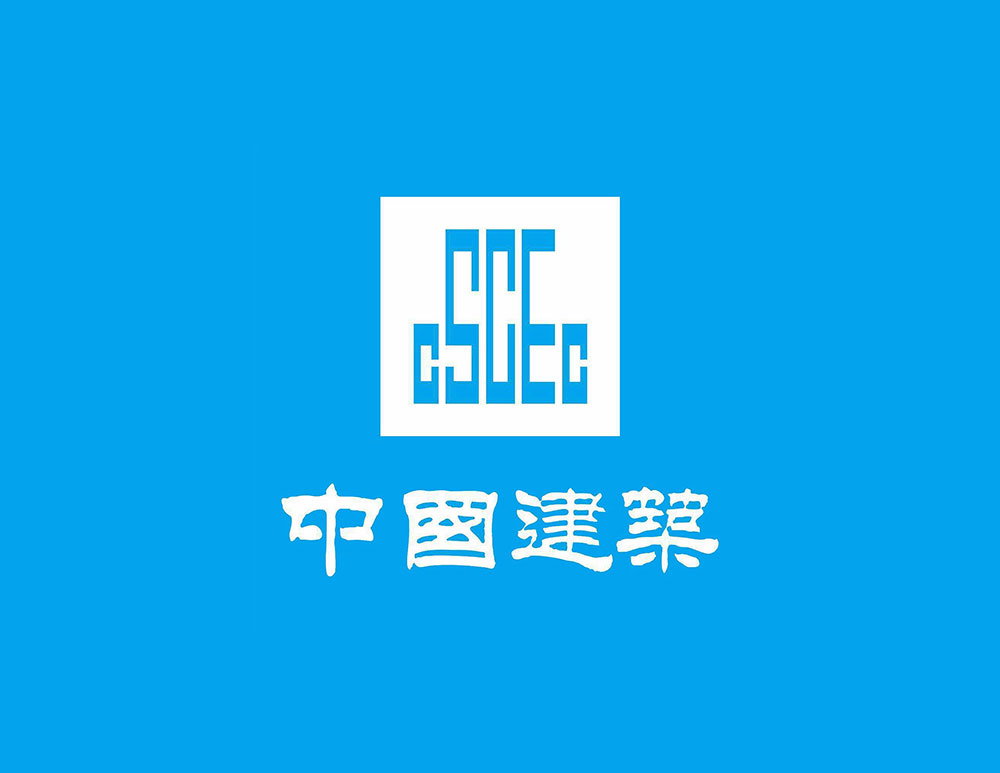 中國(guó)建筑logo設(shè)計(jì)含義核心理念是：海棠般深邃的藍(lán)色展示了公司廣闊的胸懷和對(duì)美好未來(lái)的期待。
