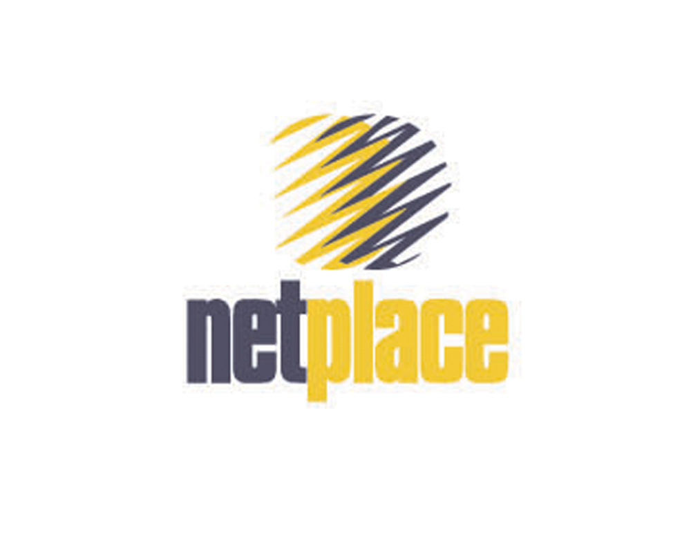 科技公司LOGO設(shè)計(jì)創(chuàng)意用NETPLACE品牌字母