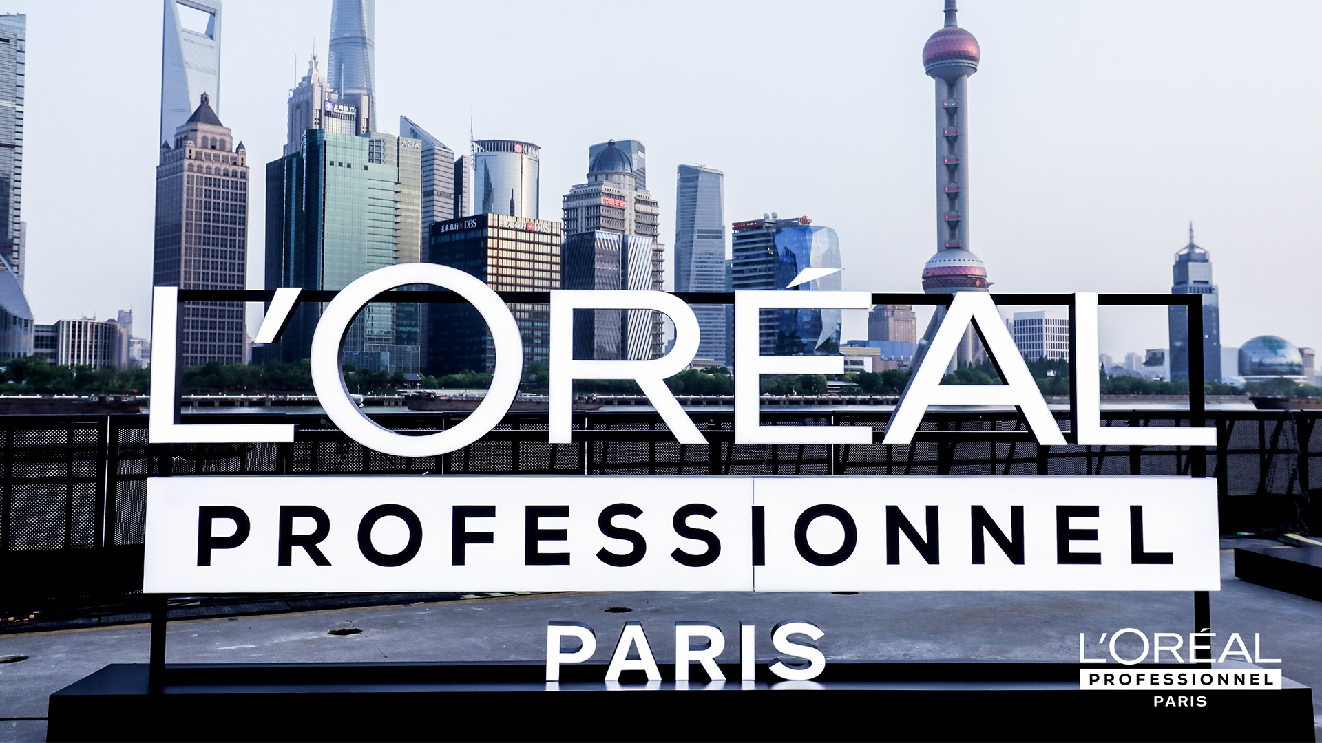 歐萊雅LOREAL標志設計實體制作版/